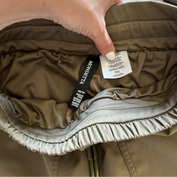 Mondetta Women’s Olive Green Jogger Pants with Drawstrings - Picture 6 of 10